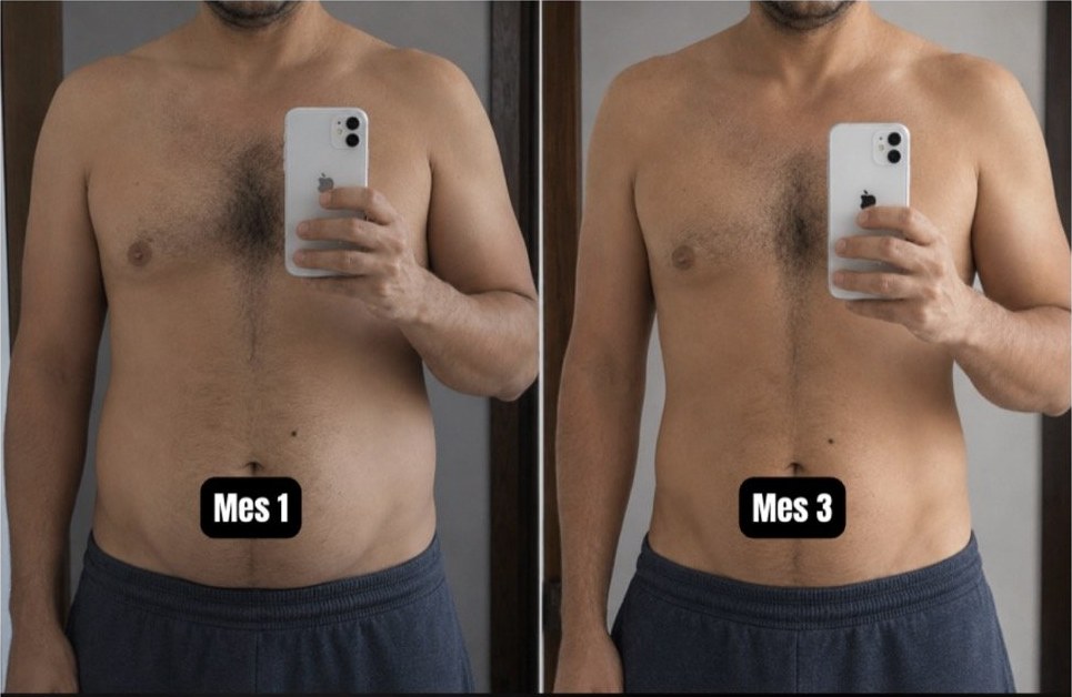 Transformación de Marco, 6kg perdidos + masa muscular